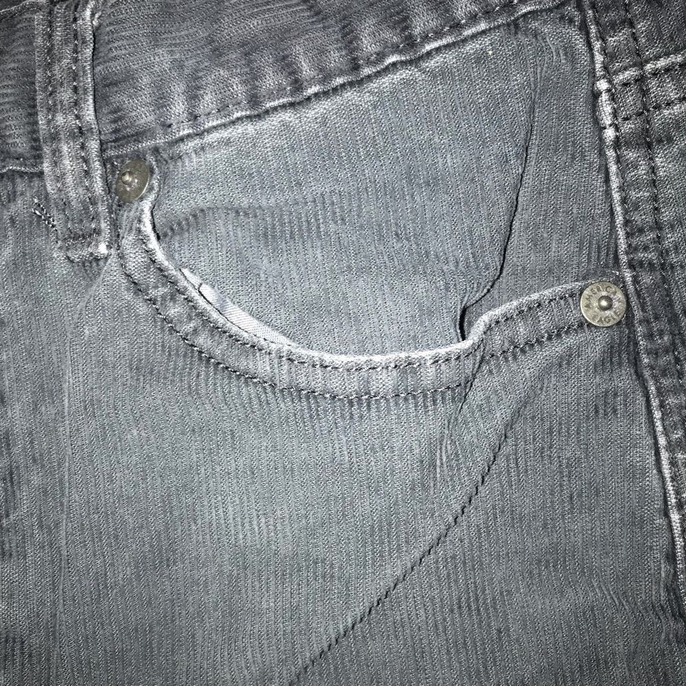 American Eagle Dark Grey Mom Jean - Picture 3 of 16